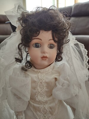 #ad Porcelain Doll Victoria The Bride Limited Edition by Marie Osmond 479 of 500 $200.00