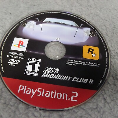 #ad Midnight Club 2 for the PlayStation 2 Disc Only Tested and Working $9.88