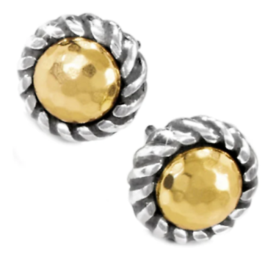 #ad Brighton Gold Magic Mini Post Earrings NWT $28 $26.60