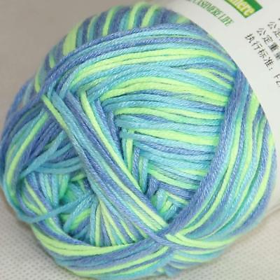 #ad Sale New 1 Skein x 50g Soft Bamboo Cotton Baby Hand Knit Shawls Crochet Yarn 34 $4.49