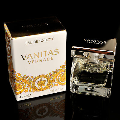 VERSACE Perfume VANITAS EAU DE TOILETTE 4.5ml 0.15oz Miniature Womens Parfum EDT $18.98