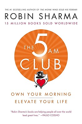 #ad The 5AM Club: Own Your Morning. Elevate Your Life by Robin Sharma PAPERLESS $6.64