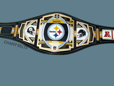 #ad NEW CUSTOM Pittsburgh Steelers Championship Belt American Football Fans NFL 2MM $122.00
