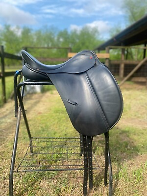 #ad Used Albion SLK Dressage Saddle Long Flaps 17.5quot; MW Excellent Condition $1300.00