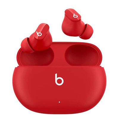 Beats by Dr. Dre Studio Buds Wireless Earbuds Red White Black $35.88