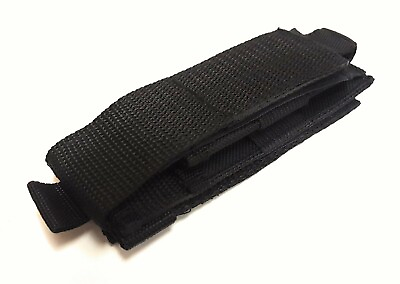 #ad Carry All Black Nylon Folding Knife Pouch Sheath Flashlight Multi tool 3 to 5quot; $13.08