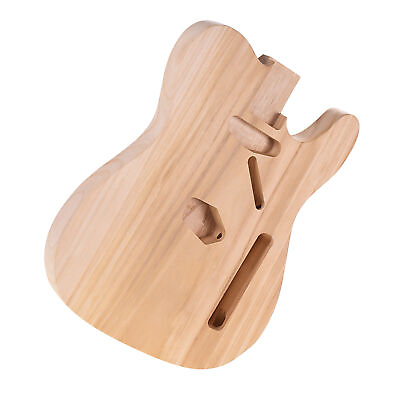 Unfinished Sycamore Wood DIY Guitar Body Blank Barrel for TL Electric Guitar $35.67