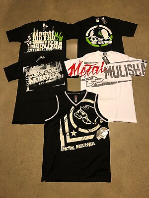 #ad Metal Mulisha INVADE BISECT 5 T Shirts Shirt TEE Small S Short Sleeve Sleeveless $40.00