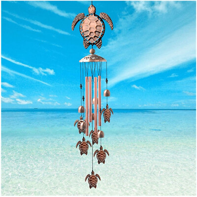 #ad 35quot; Retro Large Metal Butterfly Wind Chimes Windchime Outdoor Garden Yard Decor $18.01