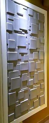 #ad 3D Wall Panel modern wall art. 24 Decorative tiles 64sq.ft MDL#55 ECO Friendly $89.00