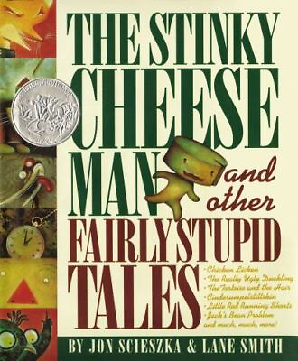 #ad The Stinky Cheese Man and Other Fairly Stupid Tales hardcover Scieszka Jon $5.79