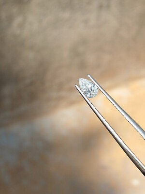 #ad Natural Pear Shape Loose Diamond 0.52 carat diamond loose diamond $700.00