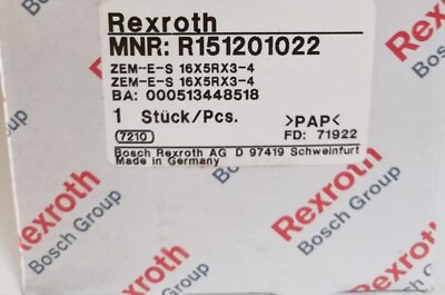 #ad NEW Rexroth nut R151201022 1PCS via DHL FEDEX $681.80