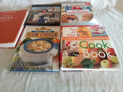 #ad COOKBOOKS Lot 5 hardback cooking recipes gift food foodie books book rare $35.00