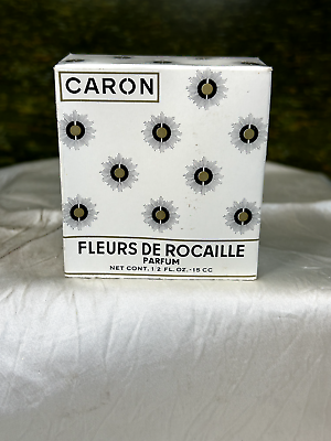 #ad FLEURS DE ROCAILLE BY CARON 15 ML PARFUM VINTAGE SPLASH NEW WITH BOX $274.50