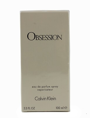#ad Obsession by Calvin Klein 3.3 3.4 OZ EDP Perfume for Women New In Box $24.74
