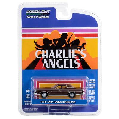 #ad Greenlight Hollywood Series 37: quot;Charlie#x27;s Angelsquot; 1974 Ford Torino 1 64 Scale $11.49