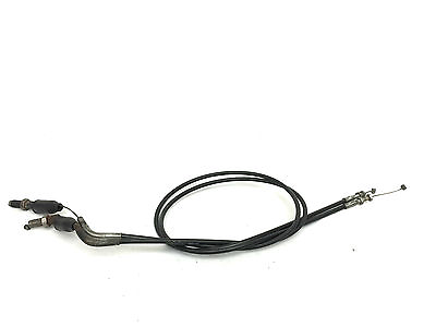 #ad KAWASAKI 1987 2007 KLR650 OEM OPENING AND CLOSING THROTTLE CABLE ASSY. $29.99