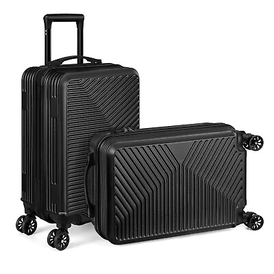 #ad Carry On Luggage Bag Suitcase Travel Rolling Luggage Hardside Spinner Wheels 20quot; $32.99