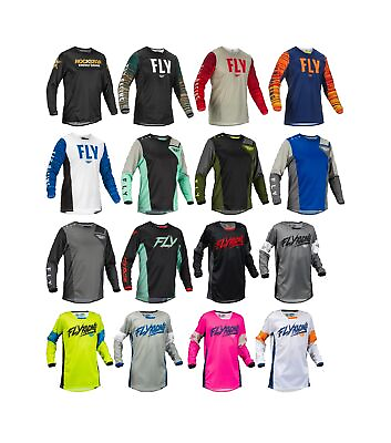 #ad Fly Racing Adult Kinetic Wave Jet Jersey $19.95