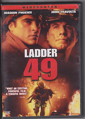 #ad Ladder 49 DVD 2005 Widescreen Joaquin Phoenix. John Travolta. Firefighters $0.99