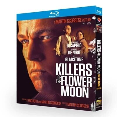 #ad Killers of the Flower Moon‎ 2023 : Blu ray Movie BD 1 Disc All Region Box Set $9.85