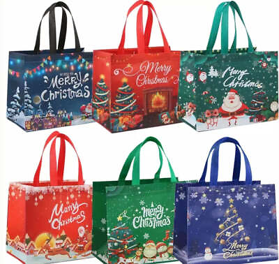 #ad 6pc Set of Christmas bags $7.99