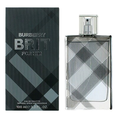 #ad Brit by Burberry 3.3 oz EDT Spray for Men $40.84