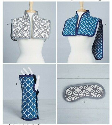 #ad Kwik Sew 4318 EASY Hot Cold Pack Gift Wrist Back Shoulder Hand Sore 9331 Pattern $9.99
