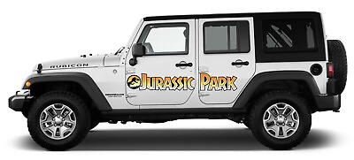 #ad Jurassic Park Explorer Car truck Vinyl Decal Set Graphic High Quality Free Ship $75.00