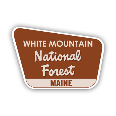 #ad White Mountain National Forest Sticker Decal Weatherproof maine me explore $34.99