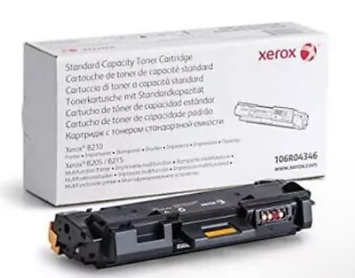 #ad Xerox Standard Capacity Toner Cartridge Black 106R04346 SHIPPED FROM USA $69.00