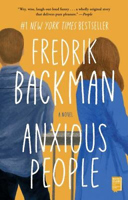 #ad Anxious People: A Novel Paperback By Backman Fredrik GOOD $4.97
