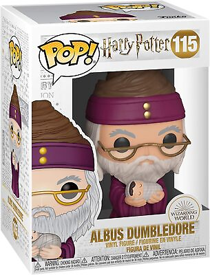 #ad Funko Pop Harry Potter: Harry Potter Dumbledore With Baby Harry Vinyl Figure $12.95