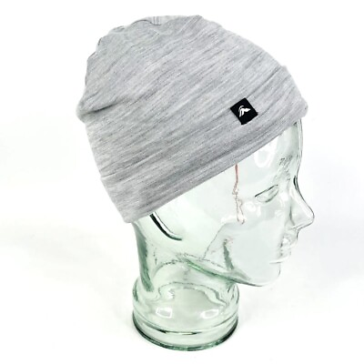 #ad Macpac 150 Beanie V2 Merino Wool Light Grey Marle Size S New With Tags AU $32.99