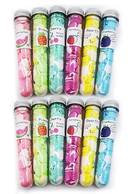 #ad Mini Paper Soap in Flavour Design Tube Shape Bottle for Travel Pack of 4 $28.99