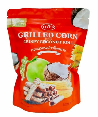 #ad Snack Crispy Roll Garlic Pepper Flavor Flavour Halaj Party Gift Food 80g 1 24pac $223.00
