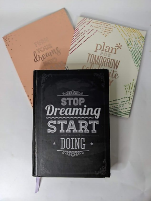 #ad Inspirational Blank Lined Writing Journal Diary Notebook with 2 sticker books $15.00