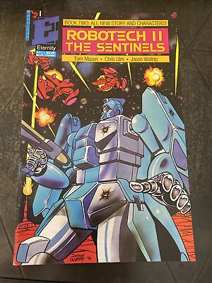 #ad Robotech 2 The Sentinels Book 2 #11 1990 1991 Eternity Comic Book 1st Evil Ernie $38.24