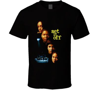 Cool Set it Off 90#x27;s Movie 2 T Shirt Funny Movie Comedy Movie Retro Tee $21.80