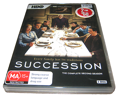 #ad Succession Complete Season 2 VGC DVD R4 AU $15.96