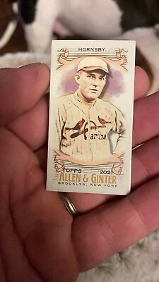 #ad Rogers Hornsby Short print 23 25 Brooklyn Back. Hand Written Print Numbers $25.00