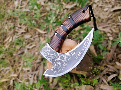 #ad functional Pizza cutter axe. engraved axe. gift axe. Hatchets axe $55.50