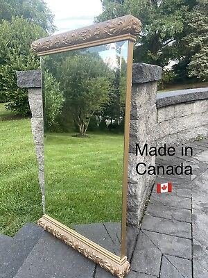 #ad VTG Windsor Decor of Canada Beveled Wall Mirror 24.25x20quot; MCM Hollywood Regency $220.00