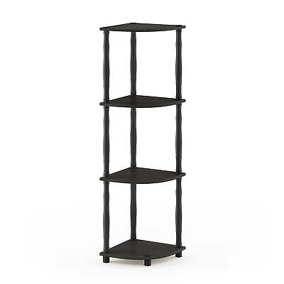 #ad 4 Tier Corner Display Multifunctional Shelving Unit with Classic Tubes $24.04