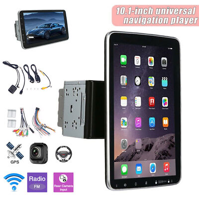 #ad 10 Inch Car Stereo Radio Android 11 GPS Wifi Double 2 Din Touch Screen Player $109.11