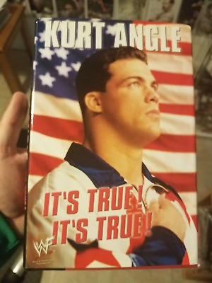 #ad quot;It#x27;s True Its Truequot; By Kurt Angle Signed Book WWE WWF $299.00