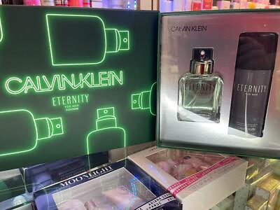 #ad #ad Calvin Klein Eternity 3 Piece GIFT SET 3.3 oz EDT Spray Gel 5 oz Deodorant $129.99