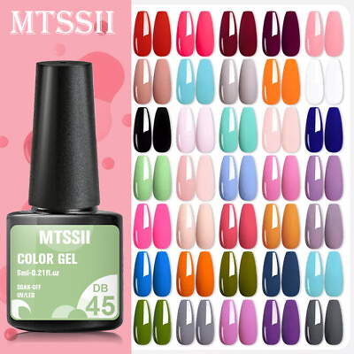 #ad MTSSII 250 Colors Spring UV Gel Nail Polish Shimmer Base Top Gel Polish 6ml DIY $0.99