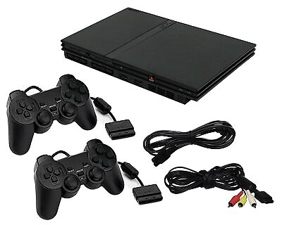 #ad Guaranteed PlayStation 2 PS2 Console Slim Pick Your Bundle USA Shipping $169.99